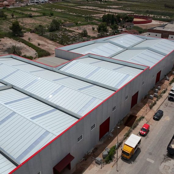 PROYECTO DE CONSTRUCCIÓN DE 4 NAVES INDUSTRIALES PARA CALZADO UBICADAS EN LAS CALLES GALICIA, NAVARRA, 031518 CATRAL (ALICANTE)